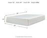 Chime 12 Inch Memory Foam Mattress in a Box - Home Furniture And More (Brentwood, MD)