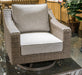 Laguna Heights Swivel Lounge with Cushion - Home Furniture And More (Brentwood, MD)