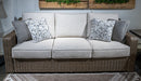 Laguna Heights Outdoor Sofa with Cushion - Home Furniture And More (Brentwood, MD)