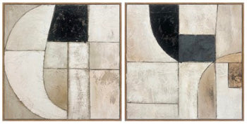 Bexlen Wall Art (Set of 2) - Home Furniture And More (Brentwood, MD)