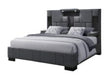 Oscar Dark Grey 8 Bed No Wood Trim - Home Furniture And More (Brentwood, MD)