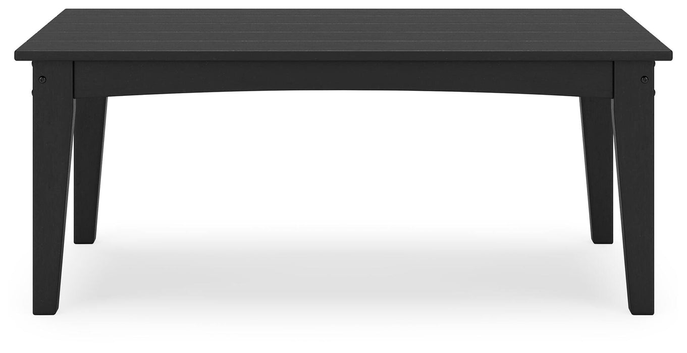 Hyland wave Outdoor Coffee Table - Home Furniture And More (Brentwood, MD)