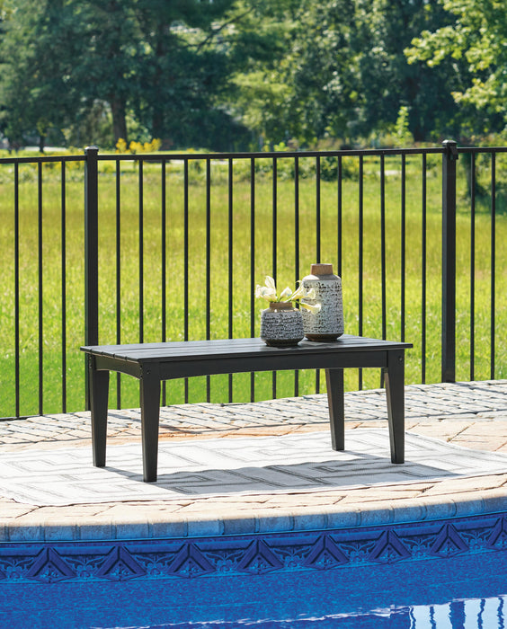Hyland wave Outdoor Coffee Table - Home Furniture And More (Brentwood, MD)