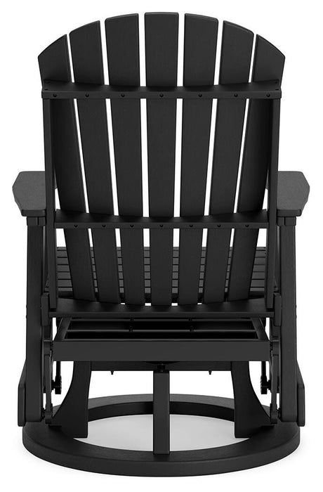 Hyland wave Outdoor Swivel Glider Chair - Home Furniture And More (Brentwood, MD)