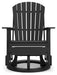 Hyland wave Outdoor Swivel Glider Chair - Home Furniture And More (Brentwood, MD)