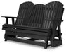 Hyland wave Outdoor Glider Loveseat - Home Furniture And More (Brentwood, MD)
