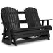 Hyland wave Outdoor Glider Loveseat - Home Furniture And More (Brentwood, MD)
