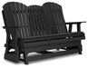 Hyland wave Outdoor Glider Loveseat - Home Furniture And More (Brentwood, MD)