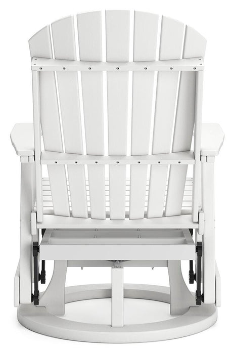 Hyland wave Outdoor Swivel Glider Chair - Home Furniture And More (Brentwood, MD)