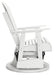 Hyland wave Outdoor Swivel Glider Chair - Home Furniture And More (Brentwood, MD)