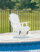 Hyland wave Outdoor Swivel Glider Chair - Home Furniture And More (Brentwood, MD)