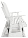 Hyland wave Outdoor Glider Loveseat - Home Furniture And More (Brentwood, MD)