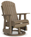 Hyland wave Outdoor Swivel Glider Chair - Home Furniture And More (Brentwood, MD)