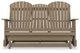Hyland wave Outdoor Glider Loveseat - Home Furniture And More (Brentwood, MD)