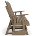 Hyland wave Outdoor Glider Loveseat - Home Furniture And More (Brentwood, MD)