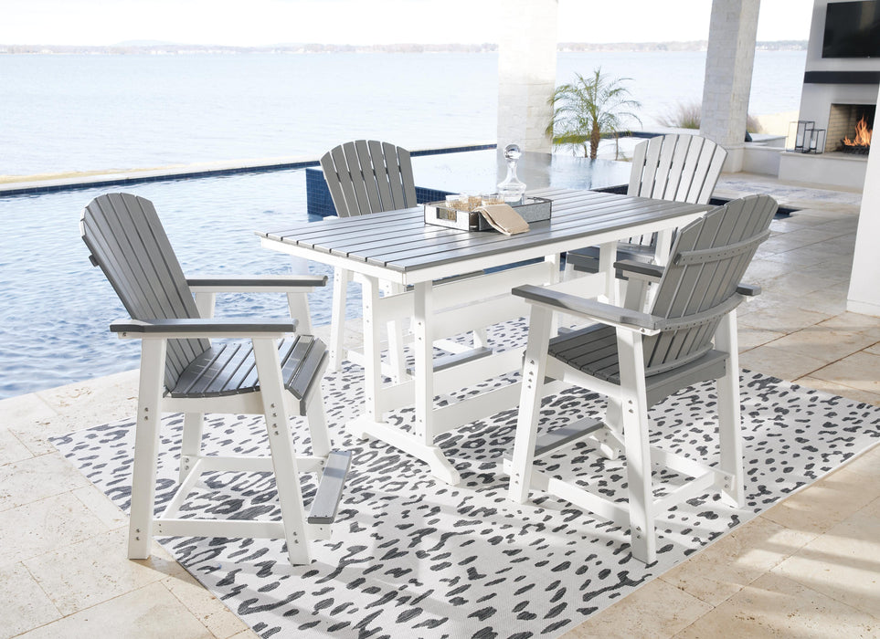 Transville Outdoor Dining Set - Home Furniture And More (Brentwood, MD)