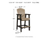 Fairen Trail Barstool (Set of 2) - Home Furniture And More (Brentwood, MD)