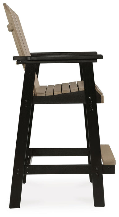 Fairen Trail Barstool (Set of 2) - Home Furniture And More (Brentwood, MD)