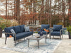 Gali Outdoor Sofa/Chairs/Table Set (Set of 4) - Home Furniture And More (Brentwood, MD)