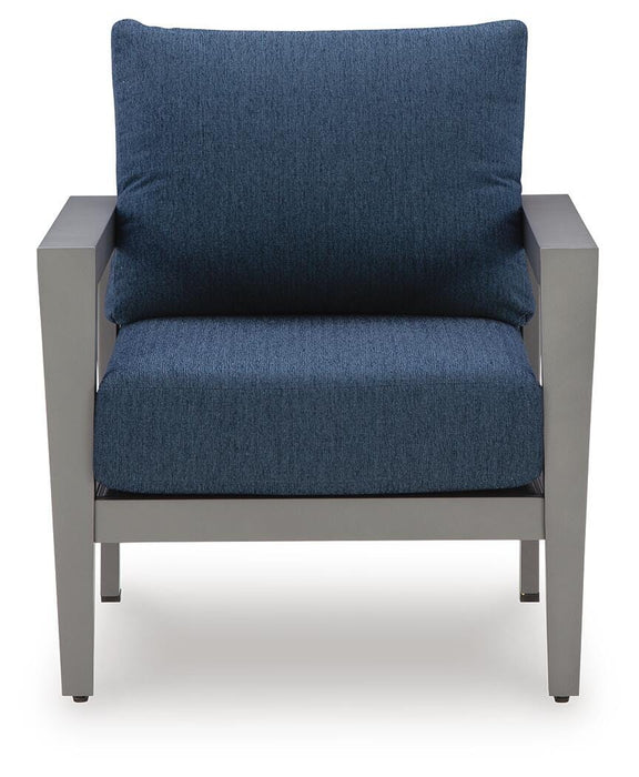 Gali Outdoor Sofa/Chairs/Table Set (Set of 4) - Home Furniture And More (Brentwood, MD)