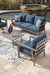Gali Outdoor Sofa/Chairs/Table Set (Set of 4) - Home Furniture And More (Brentwood, MD)