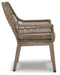 Beach Front Arm Chair with Cushion (Set of 2) - Home Furniture And More (Brentwood, MD)