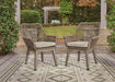 Beach Front Arm Chair with Cushion (Set of 2) - Home Furniture And More (Brentwood, MD)