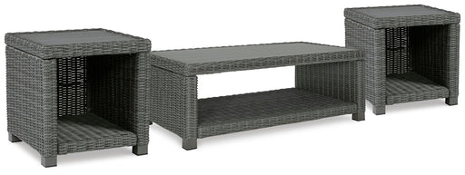 Elite Park Outdoor Occasional Table Set - Home Furniture And More (Brentwood, MD)