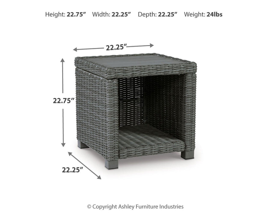 Elite Park Outdoor End Table - Home Furniture And More (Brentwood, MD)