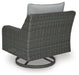 Elite Park Outdoor Swivel Lounge with Cushion - Home Furniture And More (Brentwood, MD)