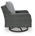 Elite Park Outdoor Swivel Lounge with Cushion - Home Furniture And More (Brentwood, MD)