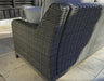 Elite Park Outdoor Loveseat with Cushion - Home Furniture And More (Brentwood, MD)