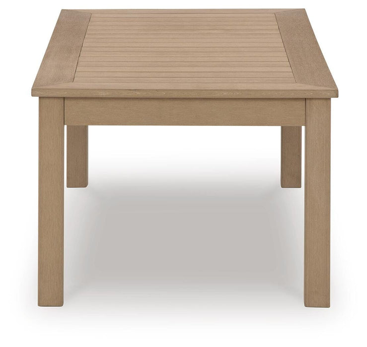 Hallow Creek Outdoor Coffee Table - Home Furniture And More (Brentwood, MD)
