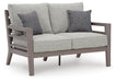 Hillside Barn Outdoor Loveseat with Cushion - Home Furniture And More (Brentwood, MD)