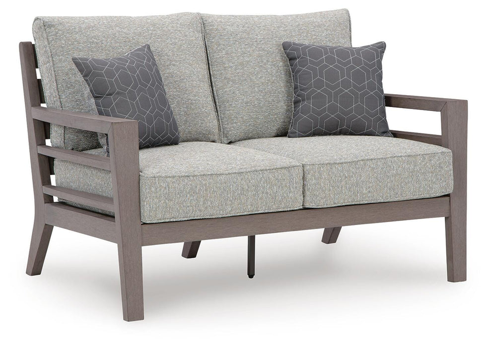 Hillside Barn Outdoor Loveseat with Cushion - Home Furniture And More (Brentwood, MD)