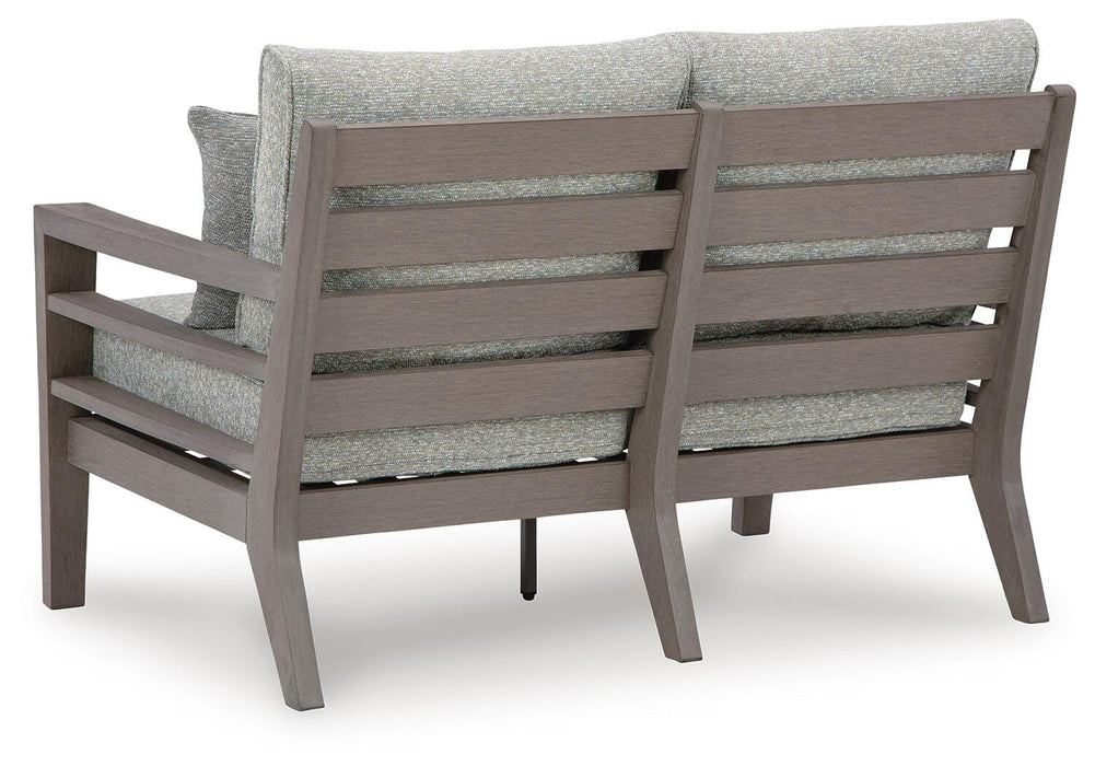 Hillside Barn Outdoor Loveseat with Cushion - Home Furniture And More (Brentwood, MD)