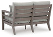 Hillside Barn Outdoor Loveseat with Cushion - Home Furniture And More (Brentwood, MD)