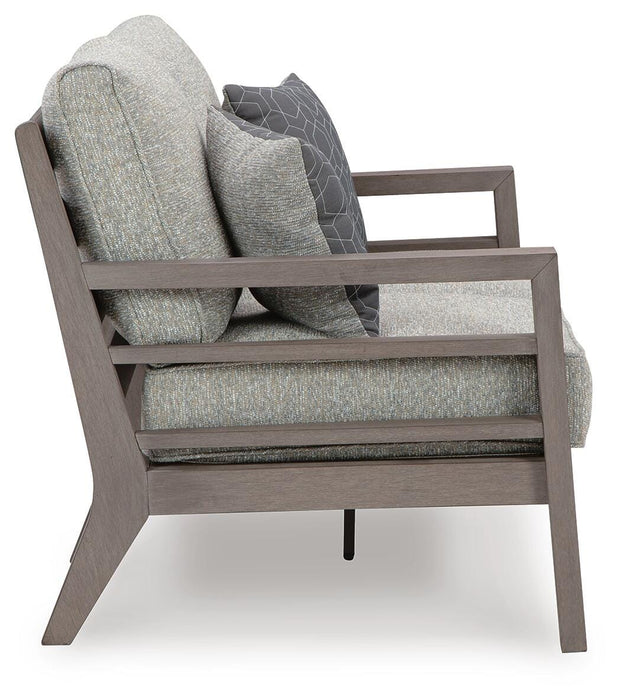 Hillside Barn Outdoor Loveseat with Cushion - Home Furniture And More (Brentwood, MD)