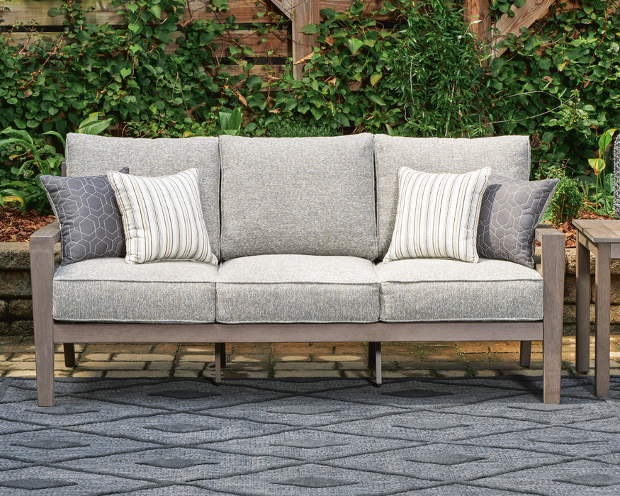 Hillside Barn Outdoor Sofa with Cushion - Home Furniture And More (Brentwood, MD)
