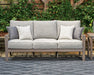 Hillside Barn Outdoor Sofa with Cushion - Home Furniture And More (Brentwood, MD)