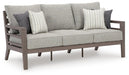 Hillside Barn Outdoor Sofa with Cushion - Home Furniture And More (Brentwood, MD)