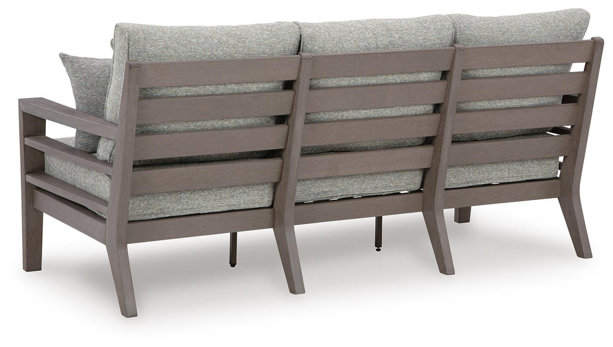 Hillside Barn Outdoor Sofa with Cushion - Home Furniture And More (Brentwood, MD)