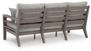 Hillside Barn Outdoor Sofa with Cushion - Home Furniture And More (Brentwood, MD)