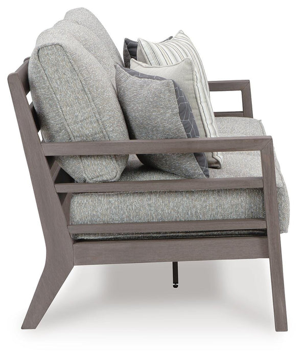 Hillside Barn Outdoor Sofa with Cushion - Home Furniture And More (Brentwood, MD)