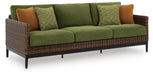 Horizon Hall Outdoor Sofa with Cushion - Home Furniture And More (Brentwood, MD)