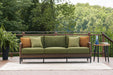 Horizon Hall Outdoor Sofa with Cushion - Home Furniture And More (Brentwood, MD)