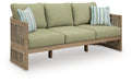 Serena Shores Outdoor Sofa with Cushion - Home Furniture And More (Brentwood, MD)