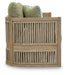 Serena Shores Outdoor Sofa with Cushion - Home Furniture And More (Brentwood, MD)