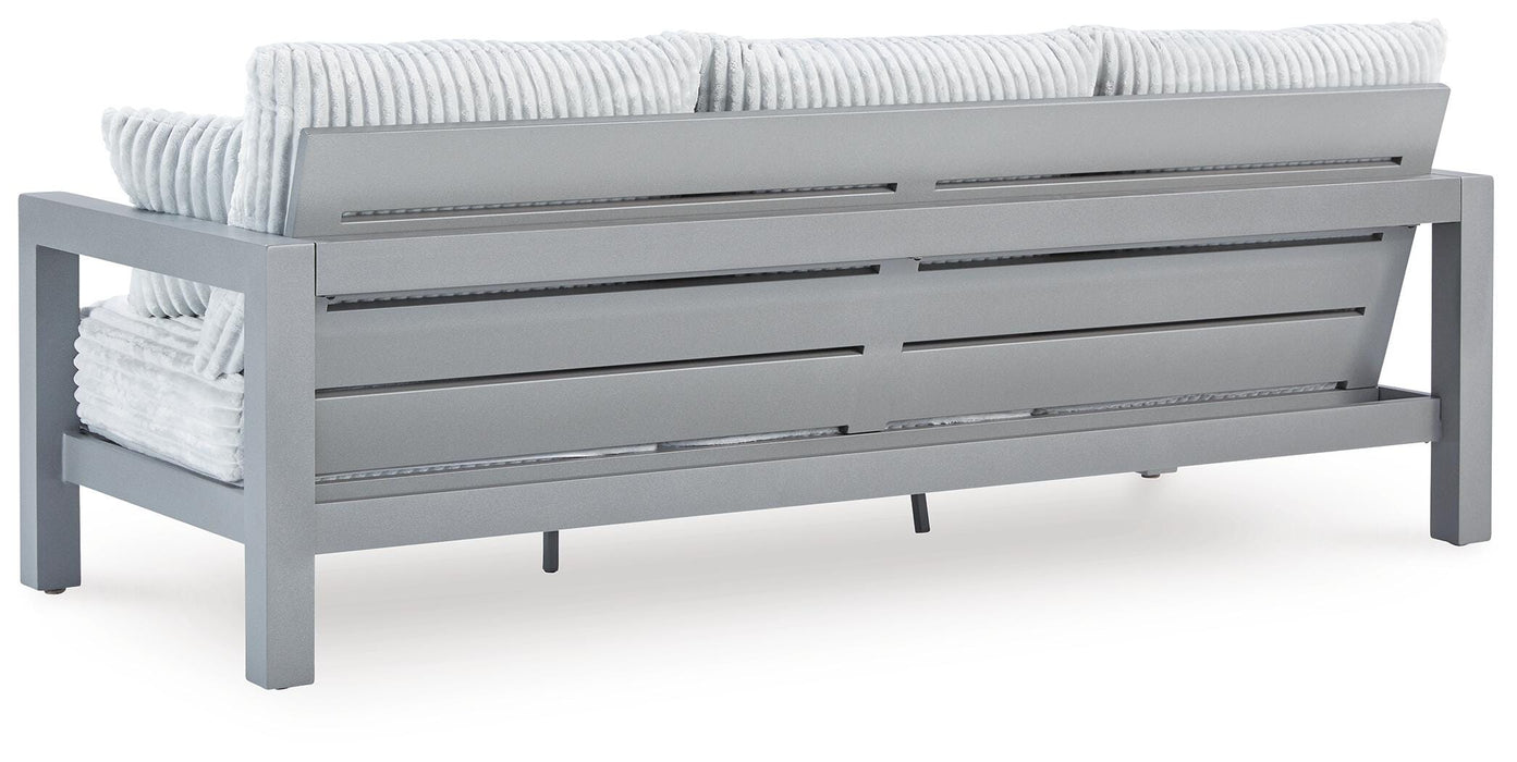 Hurley Park Outdoor Sofa with Cushion - Home Furniture And More (Brentwood, MD)
