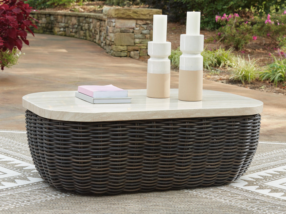 Kimora Outdoor Coffee Table - Home Furniture And More (Brentwood, MD)